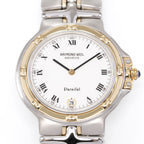 Raymond Weil Parsifal 9190 White Roman Numeral dial close up
