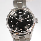 TAG Heuer Carrera WV1410 Diamond Markers Black Dial