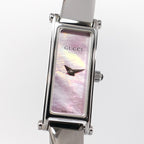 Gucci 1500L Pink dial close up