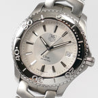 TAG Heuer Link WJ1111 sunburst dial close up