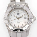 TAG Heuer Exclusive WN131H White Mother of Pearl dial close up