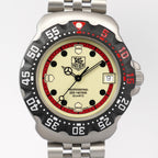 TAG Heuer Formula 1 WA1211 Luminous Dial close up