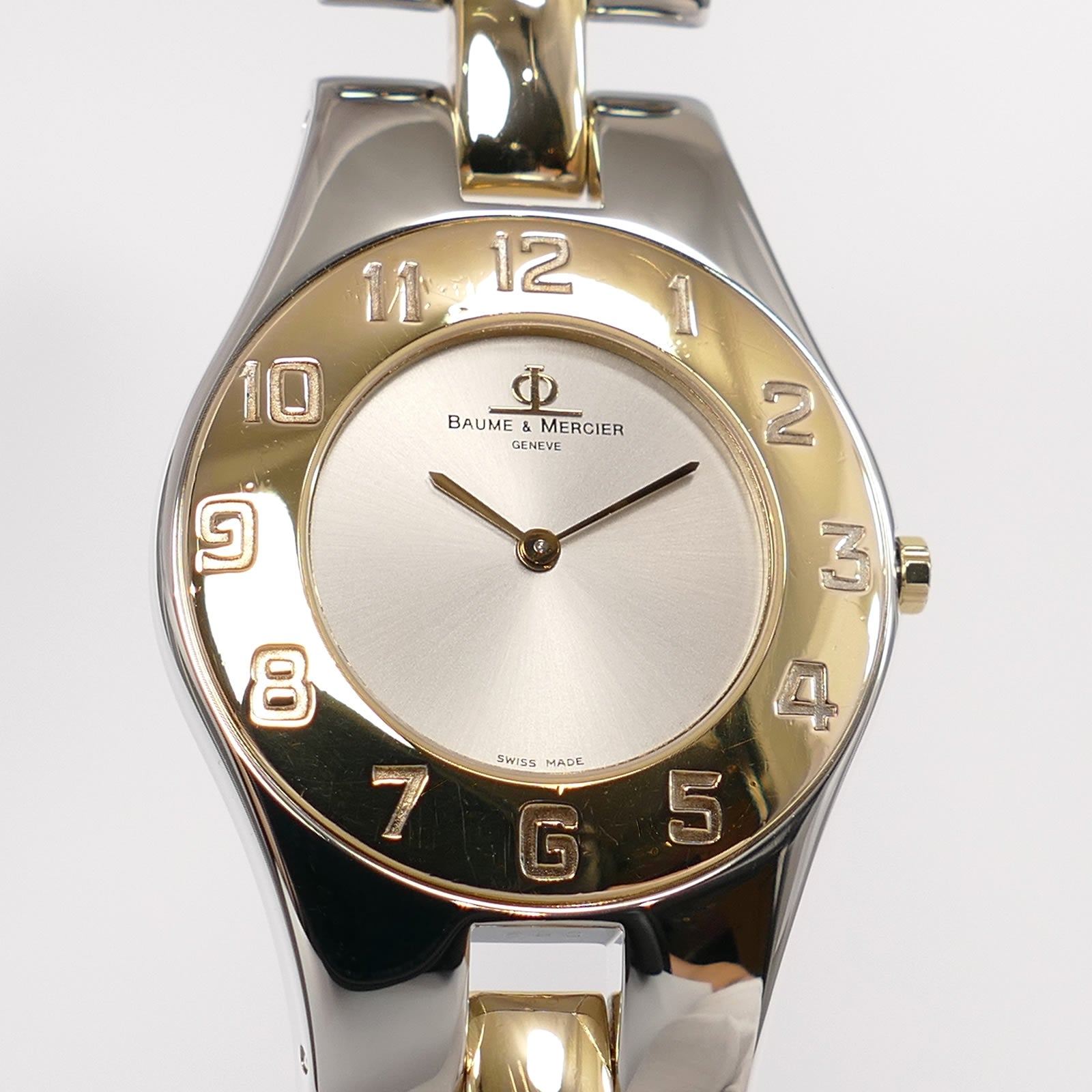 Baume & Mercier Linea 5161 18k Gold Arabic Numeral bezel