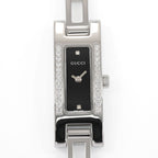 Gucci 3900L Black Dial Rectangular close up