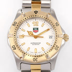TAG Heuer 2000 WK1121 White Dial close up