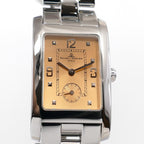 Baume & Mercier Hampton MV045063 Copper Sunburst Dial close up