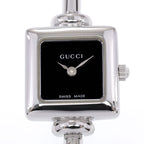 Gucci 1900L Black Dial close up
