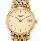 Longines La Grande Classique Elegance L5.132.2 Champagne Dial close up