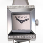 Gucci G-Frame Mirror Dial Square 128.5 close up