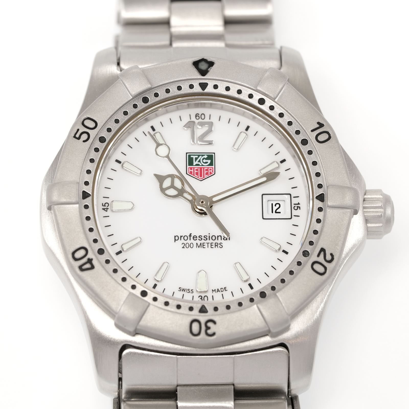 TAG Heuer 2000 WK1311-0 Ladies 28mm White Dial Classic – SWWatches