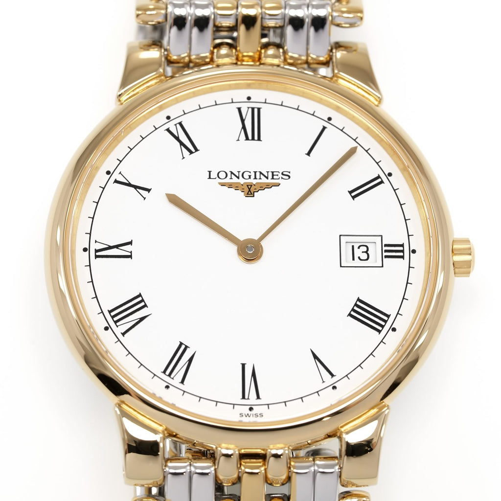 Longines La Grande Classique L5.632.2 White dial with gold bezel