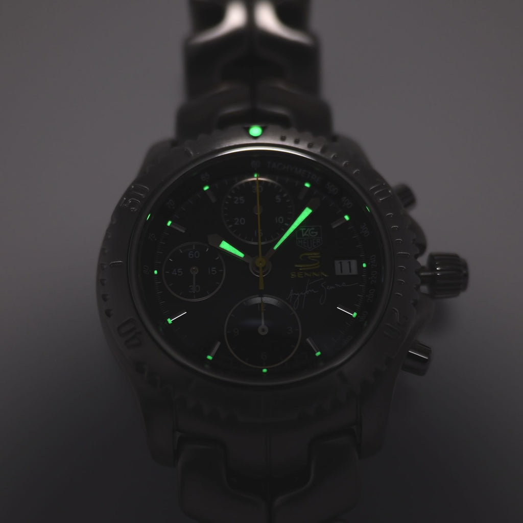 TAG Heuer Link Chronograph CT2115 luminosity