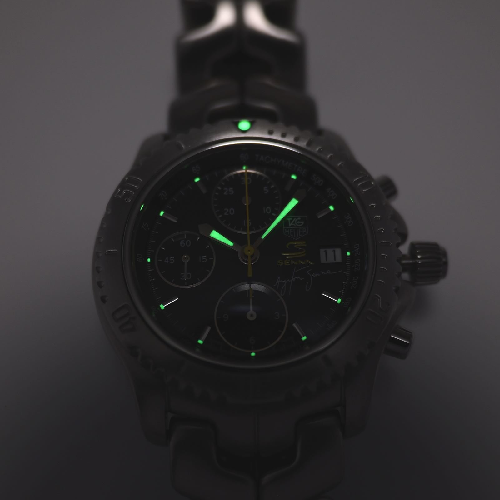 TAG Heuer Link Chronograph CT2115 luminosity
