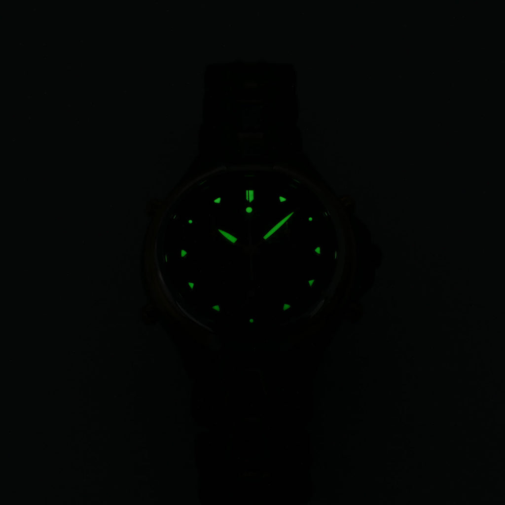 Tissot Titanium T671 night time luminosity