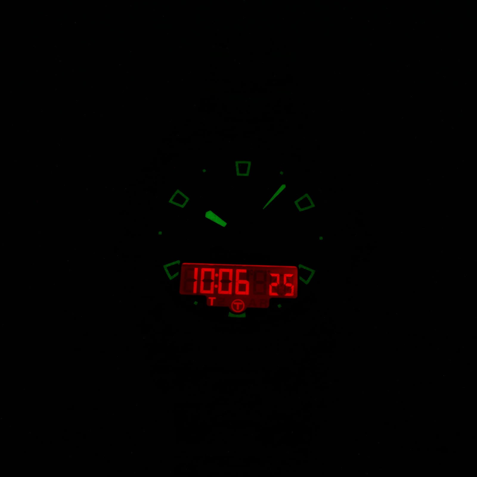 Tissot T-Touch II T047420A night time luminosity and backlight