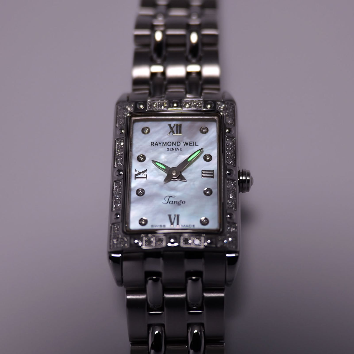 Raymond Weil Tango 5971 Ladies 18mm Mother of Pearl & 40 Diamonds