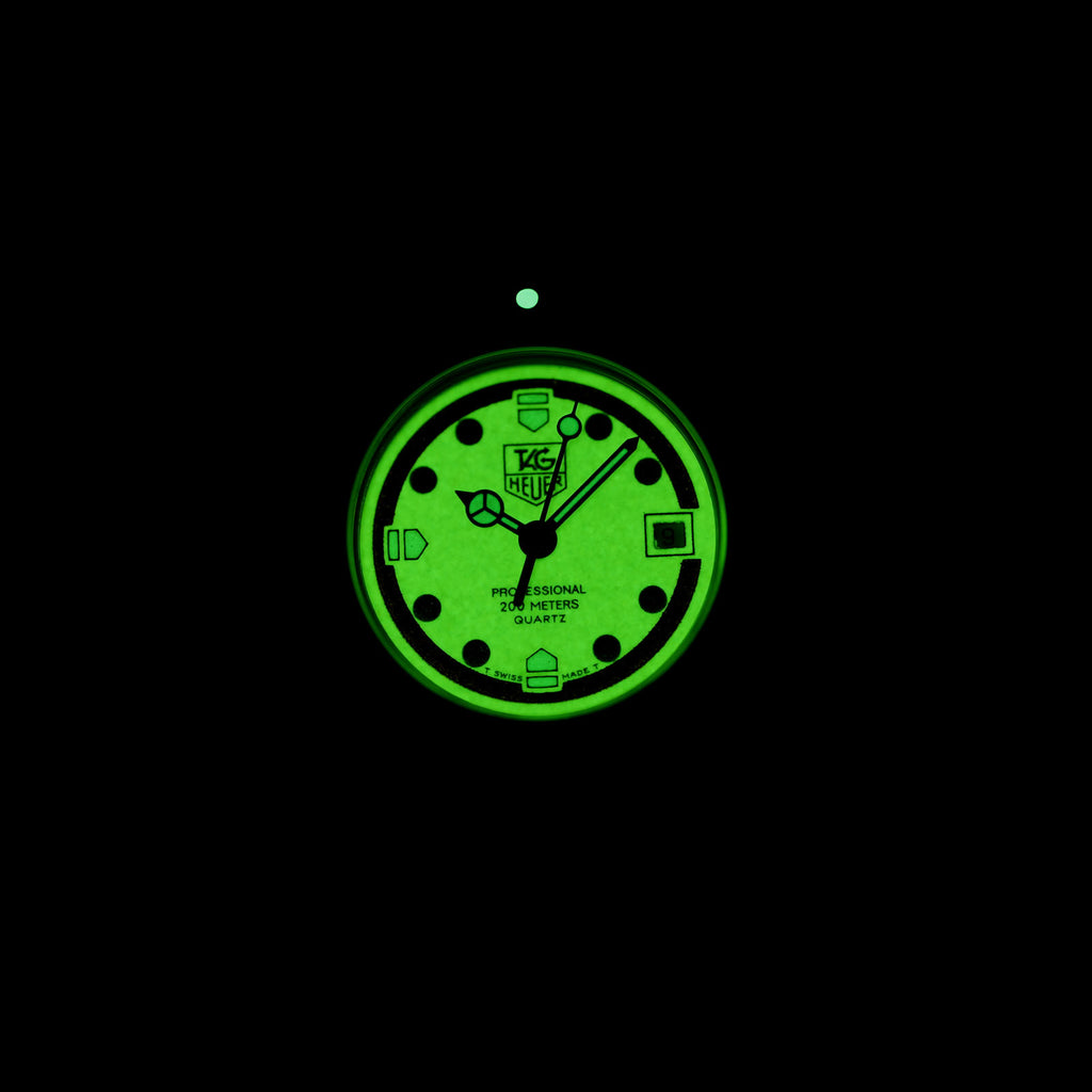 TAG Heuer Formula 1 371.508 Luminous Dial in the dark