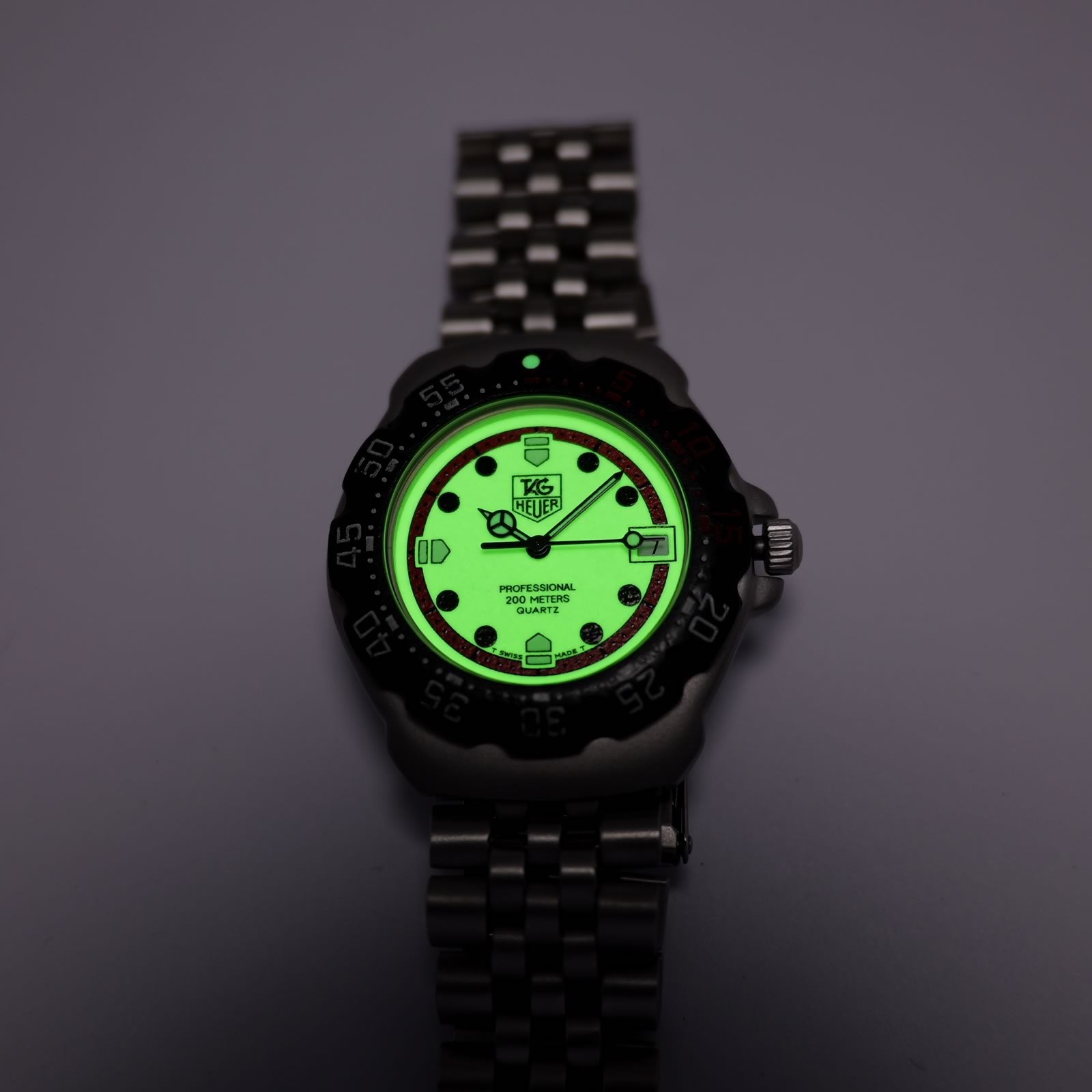 TAG Heuer Formula 1 Night Time Luminous Dial WA1211