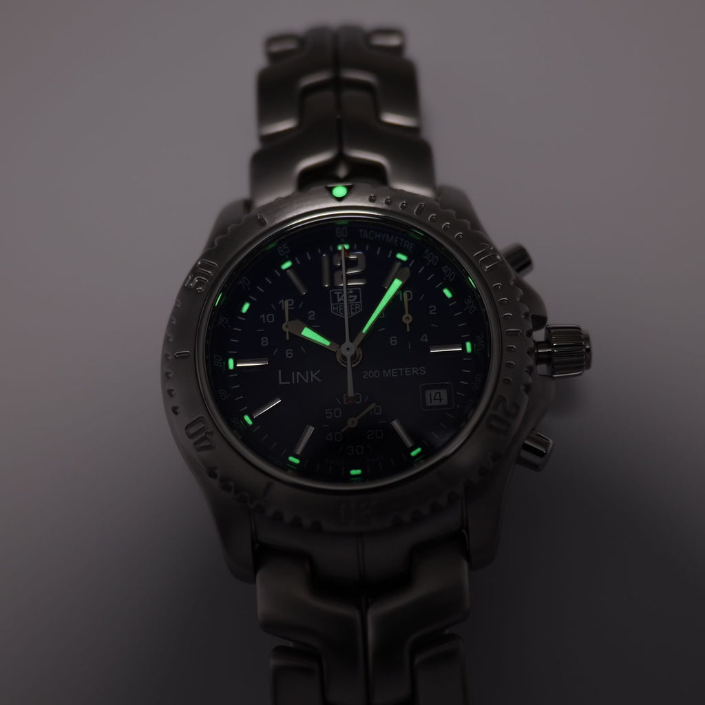 TAG Heuer Link Chronograph CT1110-0 luminosity