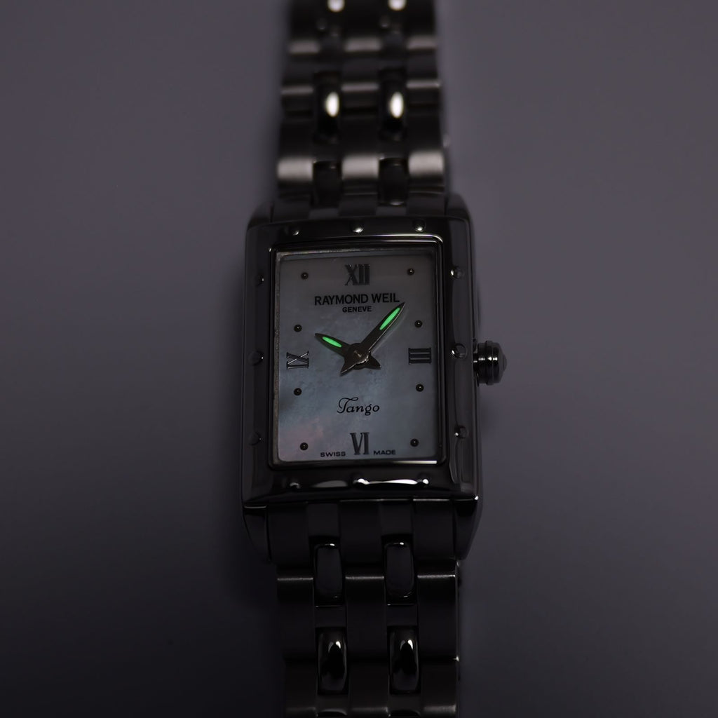 Raymond Weil Tango 5971 night time luminous hands
