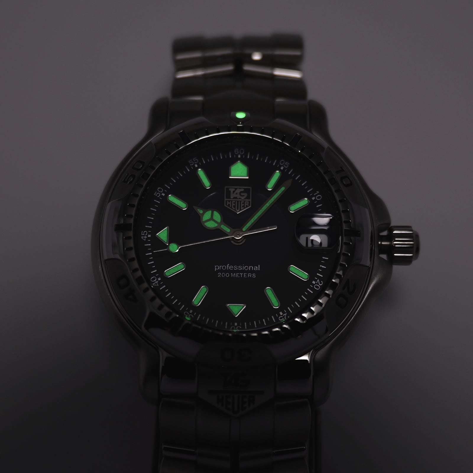 TAG Heuer 6000 Series WH1115-K1 luminosity