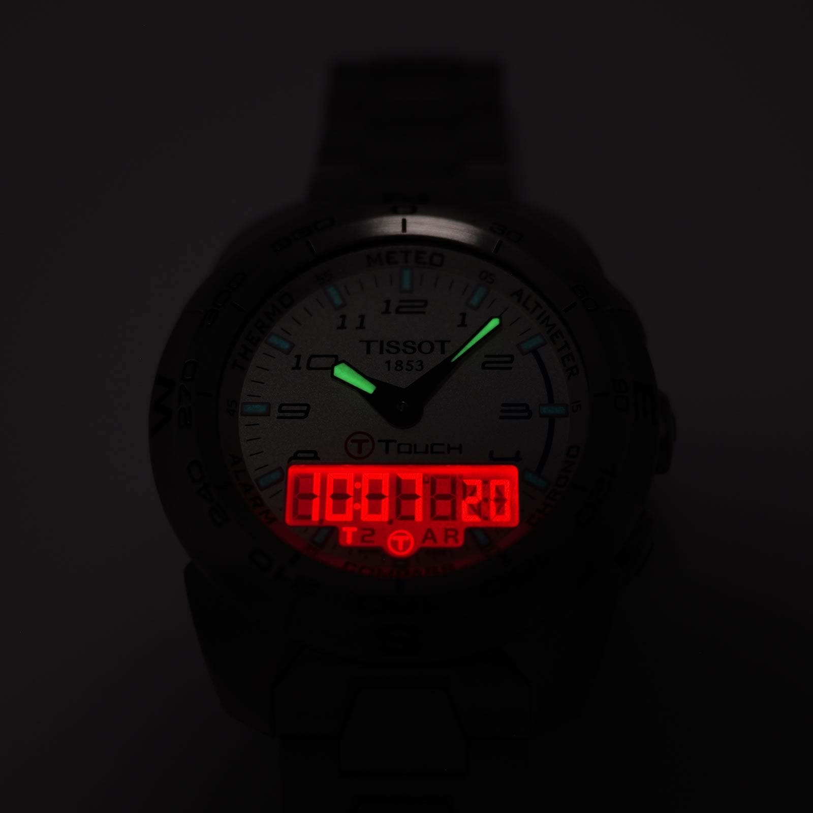 Tissot T-Touch Expert T013420A luminosity and back light