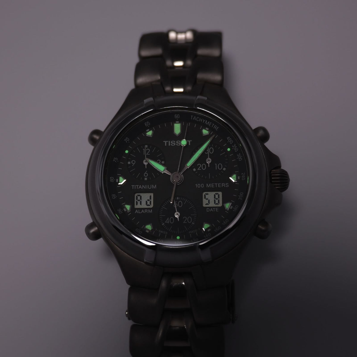 Tissot Titanium T670 luminosity