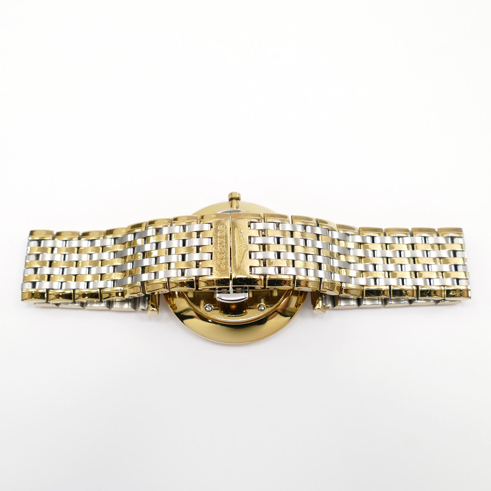 Longines La Grande L4.709.2 Classique stainless steel and Gold PVD bracelet