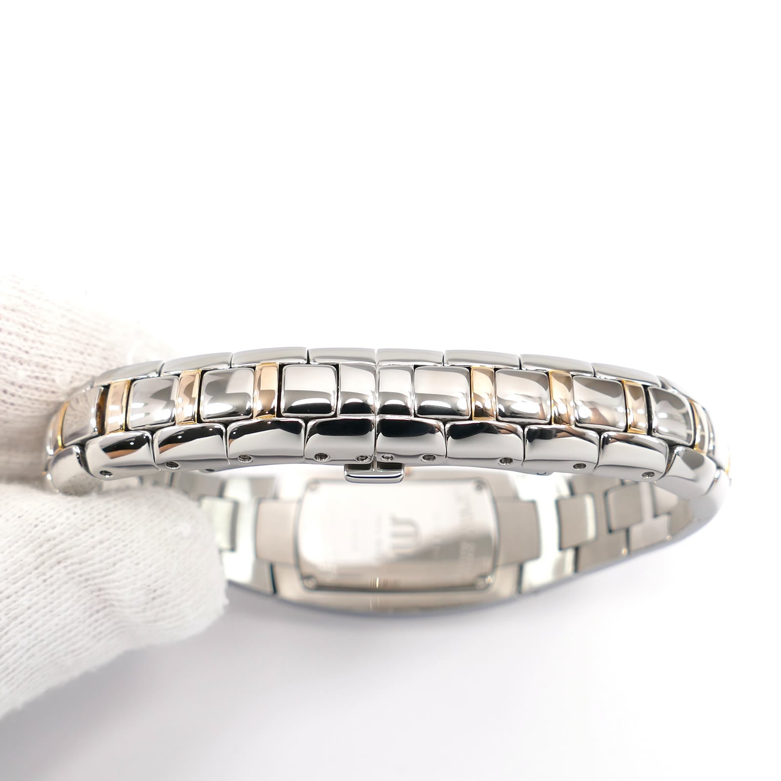 Maurice Lacroix Intuition 32859 stainless steel and 18k Gold bracelet