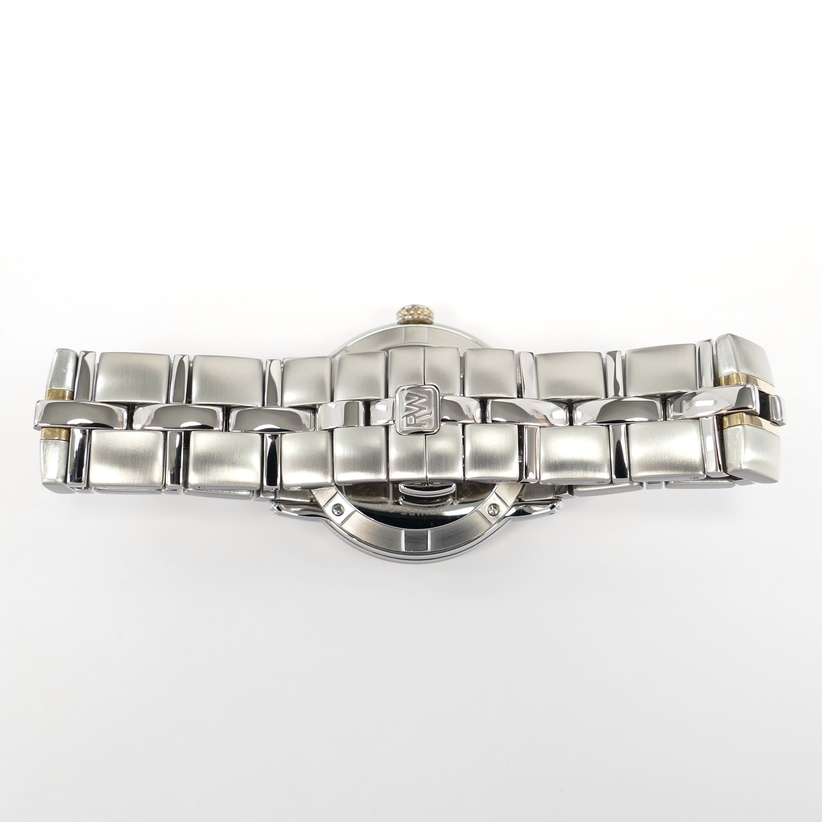 Raymond Weil Parsifal 9540 stainless steel and 18k gold bracelet