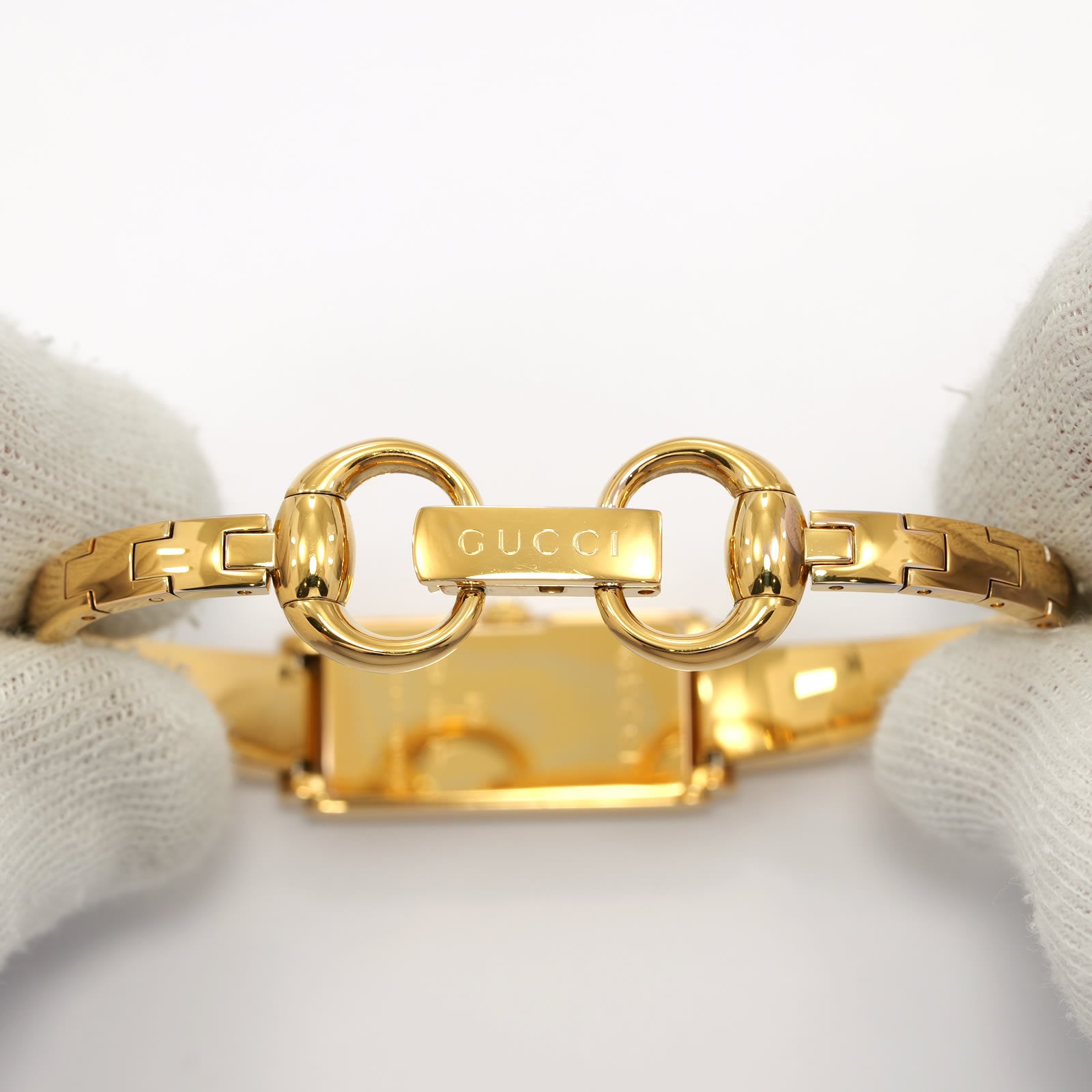 Gucci G-Line 109 18k Gold Plated bangle