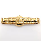 Gucci 3300L Black Dial 18k Gold Plated bracelet
