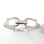 Gucci 1500L stainless steel bangle clip