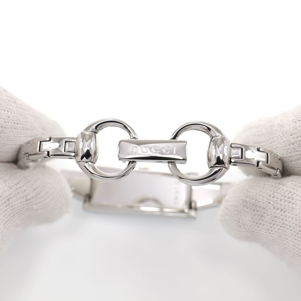 Gucci G-Frame YA127511 stainless steel bangle