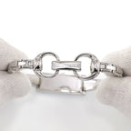 Gucci G-Frame YA127511 stainless steel bangle