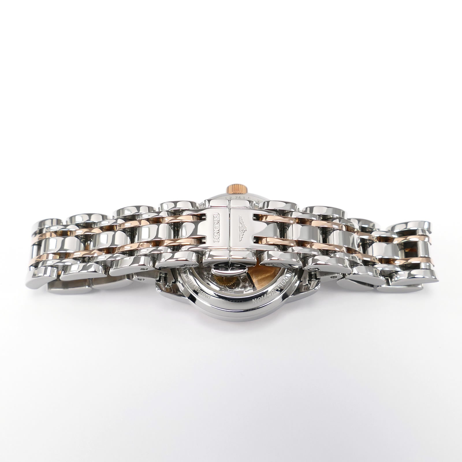 Longines Saint-Imier L2.263.5 stainless steel and rose gold bracelet