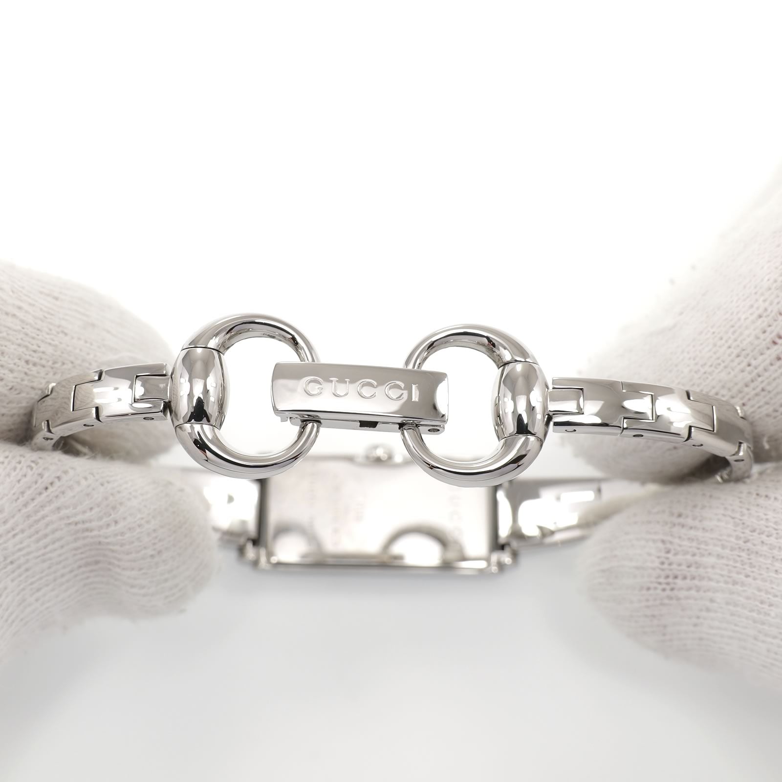 Gucci G-Line 109 stainless steel bangle