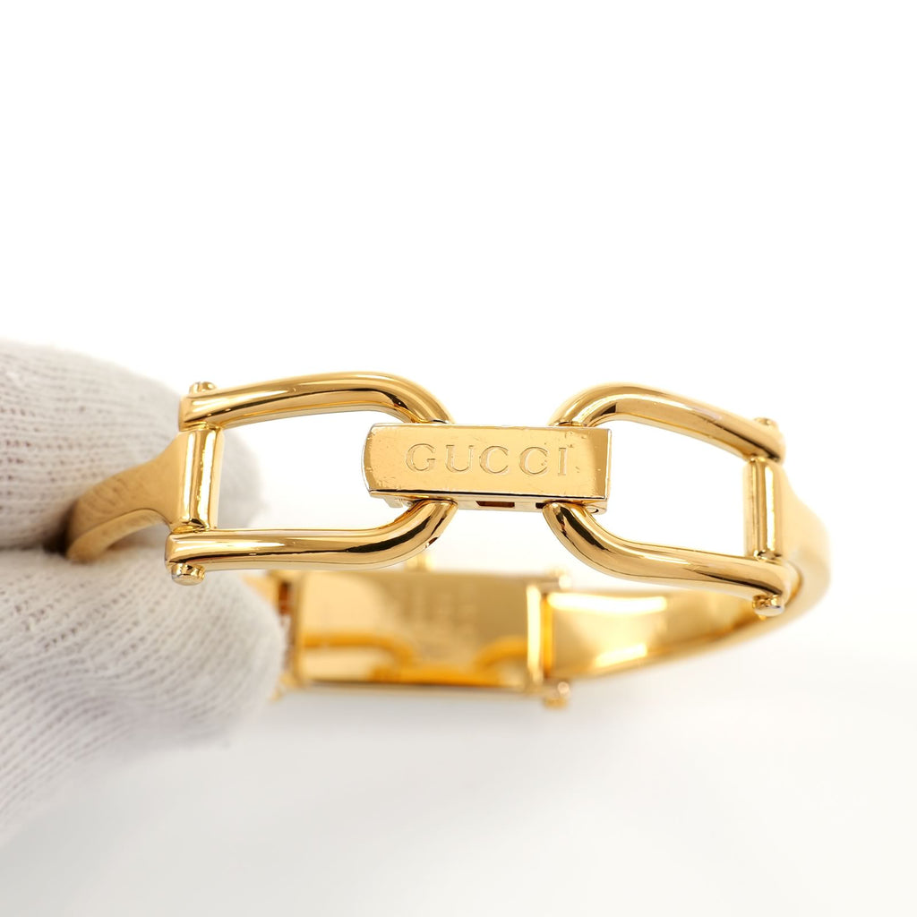 Gucci 1500L 18k Gold Plated Bangle