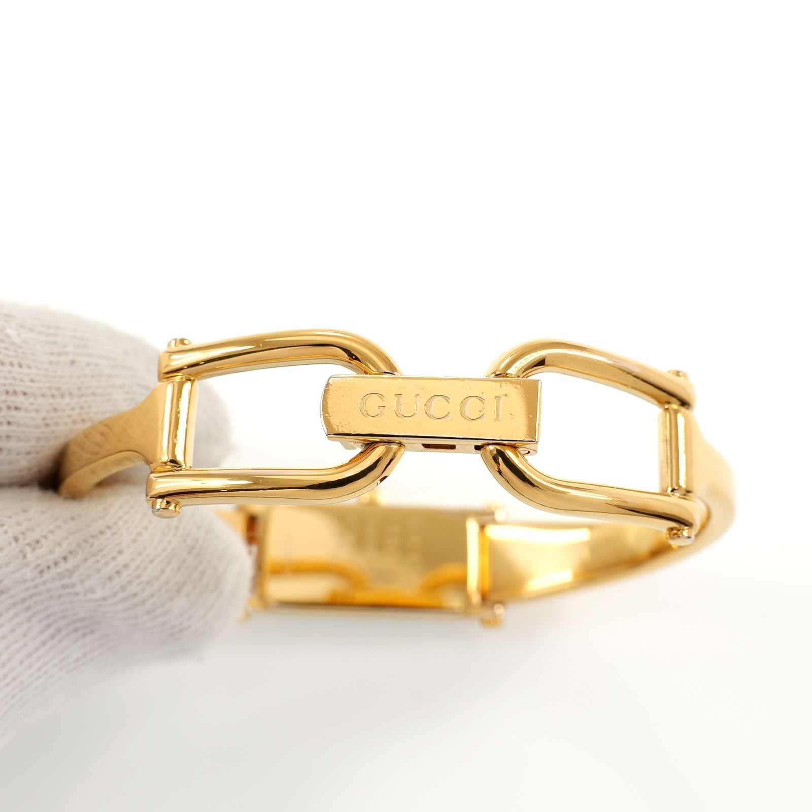 Gucci 1500L 18k Gold Plated Bangle