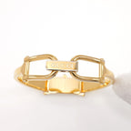 Gucci 1500L 18k Gold Plated Bangle 
