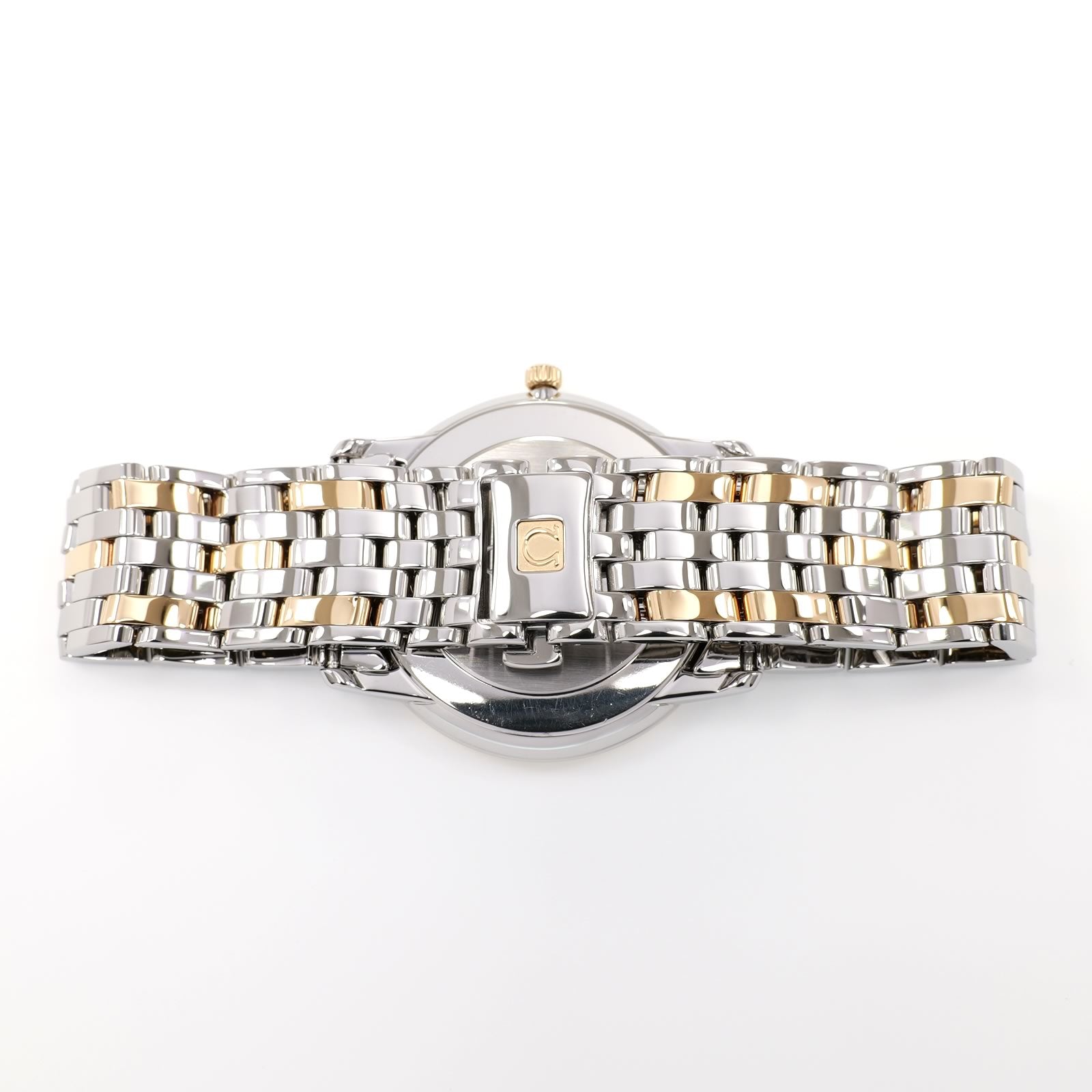 Omega De Ville Prestige 4310.31.00 stainless steel and 18k Solid Gold bracelet