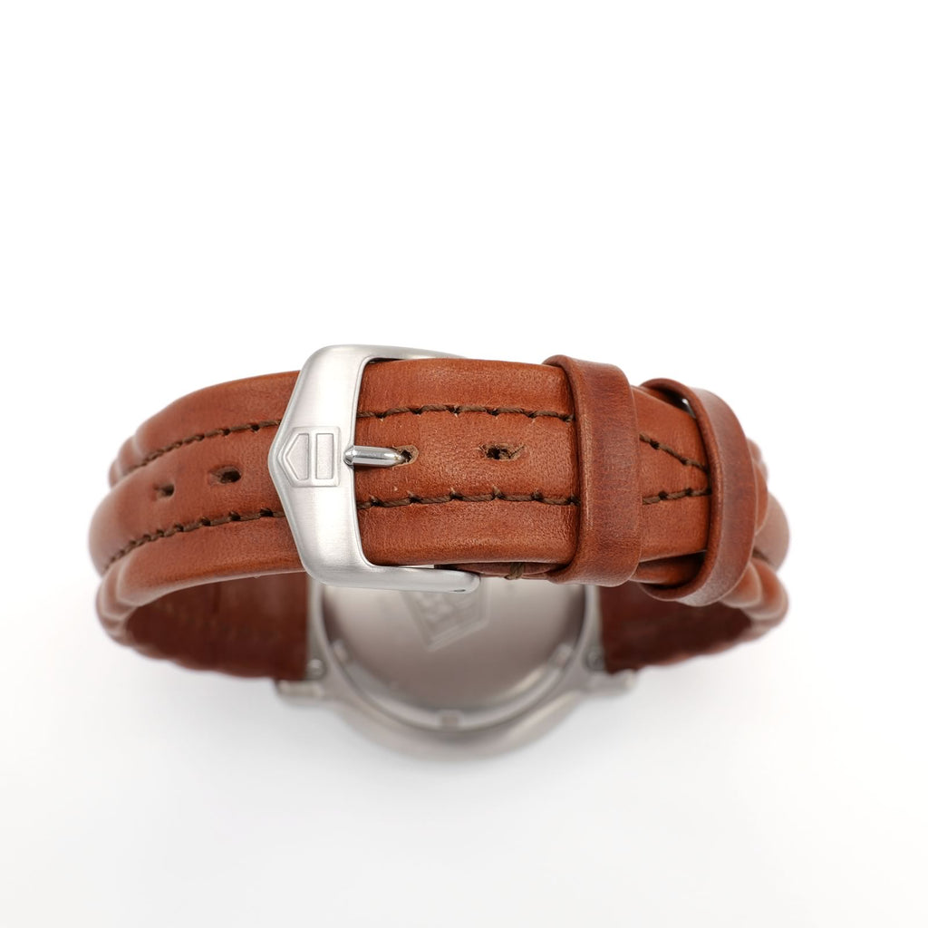 TAG Heuer 6000 WH1111 Brown Leather Strap