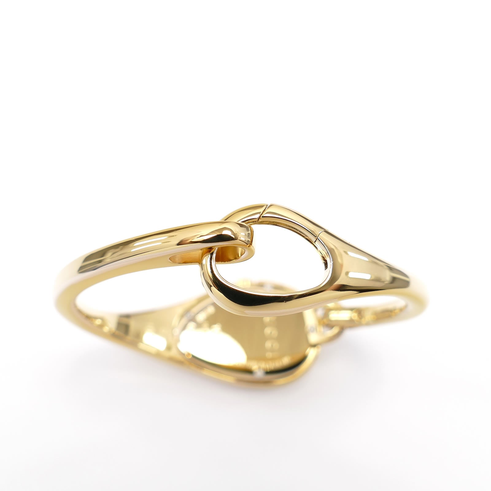 Gucci 103 Horsebit 18k Gold plated lobster claw clasp
