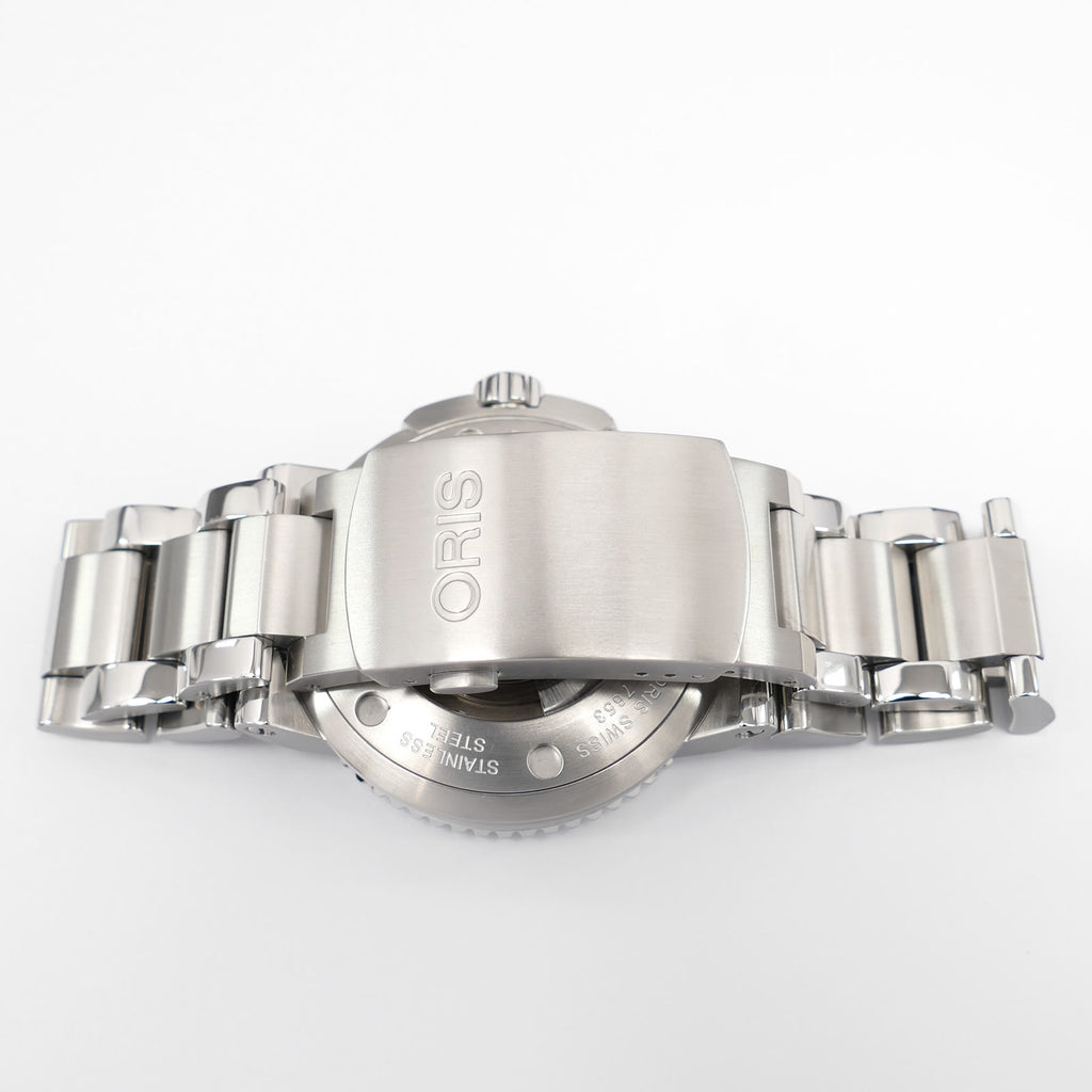 Oris Aquis 7653 stainless steel bracelet