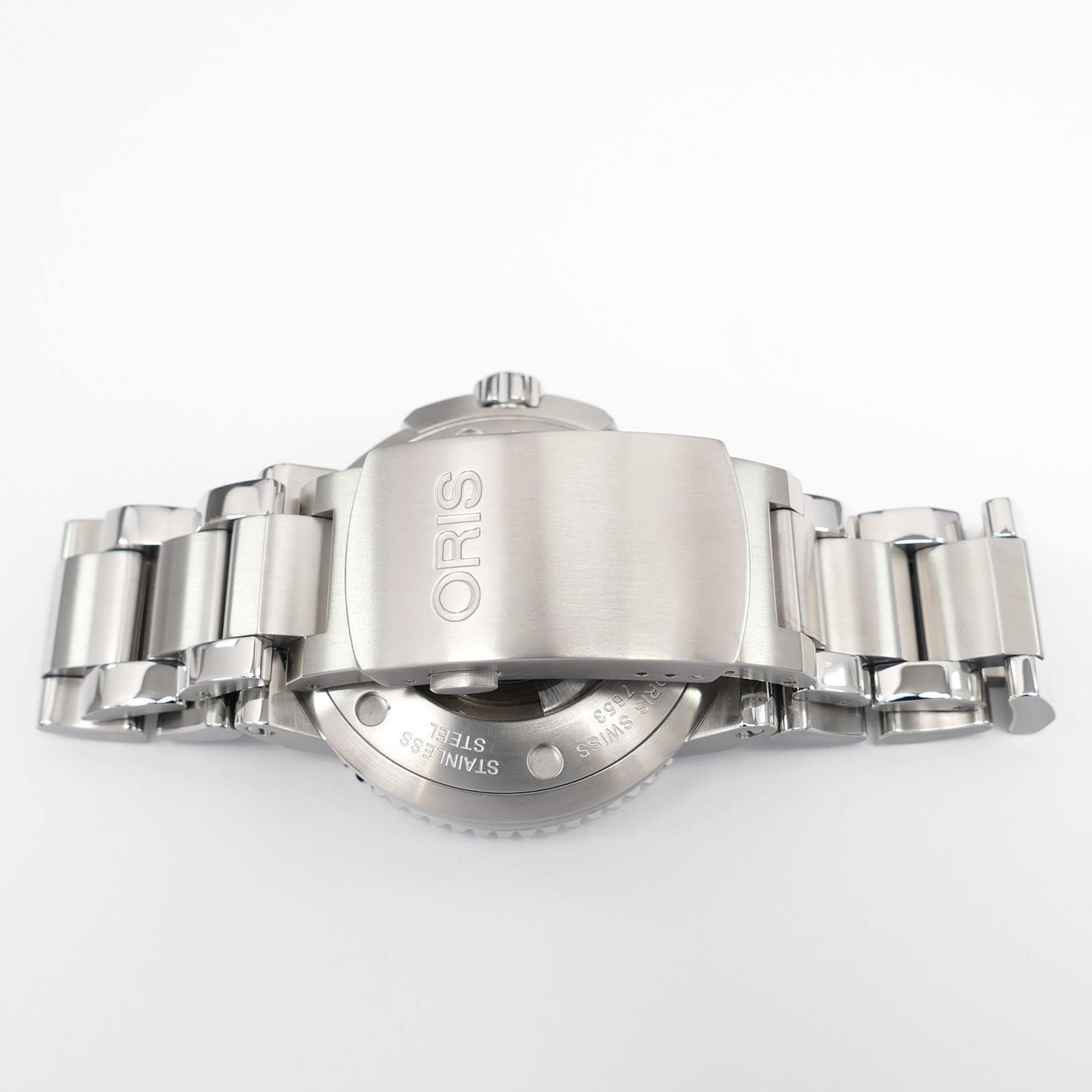 Oris Aquis 7653 stainless steel bracelet
