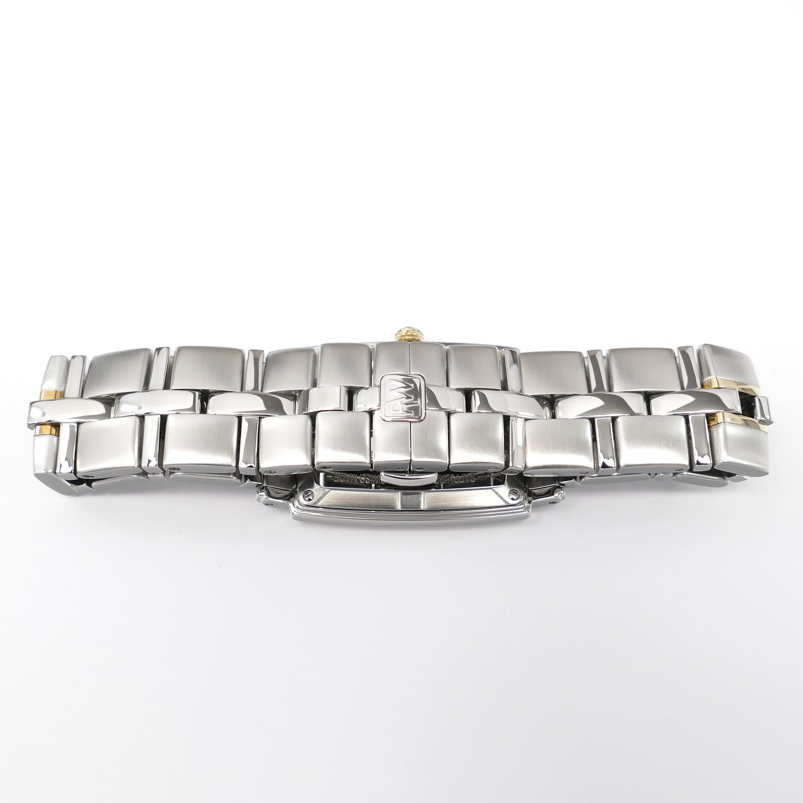 Raymond Weil Parsifal 9340 stainless steel and18k Gold bracelet