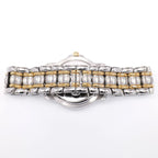 Maurice Lacroix Tiago 69709 stainless steel and 18k gold plated bracelet