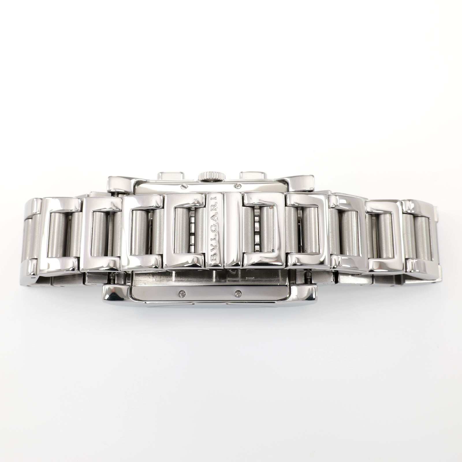 Bulgari Rettangolo RTC 49 S stainless steel bracelet