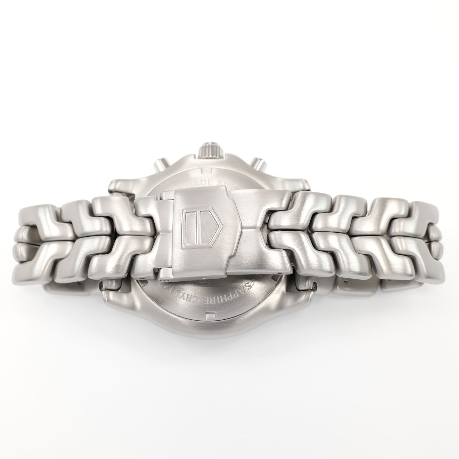 TAG Heuer Link Chronograph CT1118 stainless steel BA0550 S-link bracelet