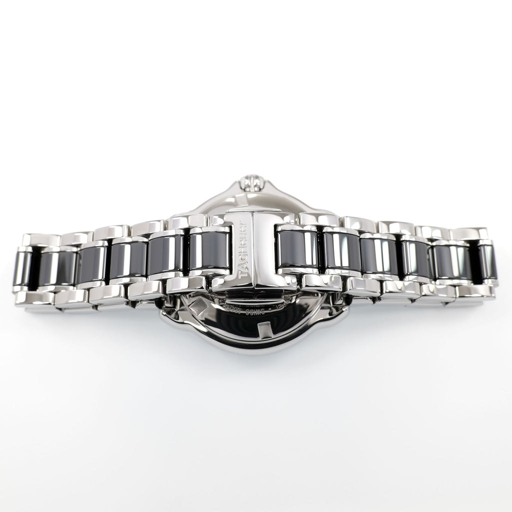 TAG Heuer Formula 1 WAH1312 stainless steel and black ceramic bracelet BA0867